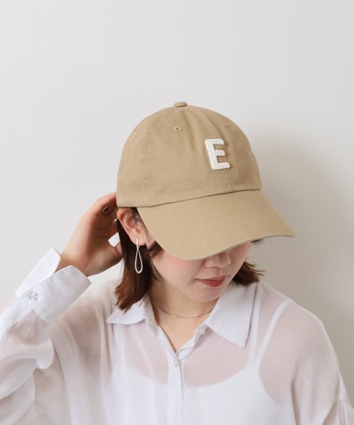 Sense of Grace（センスオブグレース）の「3Dロゴ刺繍　ロングバイザーキャップ（キャップ・メンズ・ネイビー/グリーン/ブラック/ベージュ/その他・FREE）」の14枚目の写真