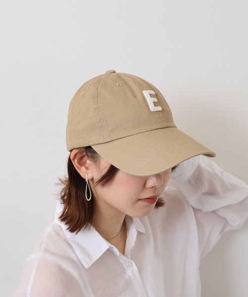 Sense of Grace（センスオブグレース）の「3Dロゴ刺繍　ロングバイザーキャップ（キャップ・メンズ・ネイビー/グリーン/ブラック/ベージュ/その他・FREE）」の16枚目の写真