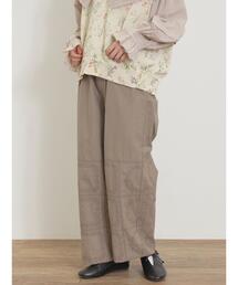 Samansa Mos2 | スクエア刺繍パンツ(その他パンツ)