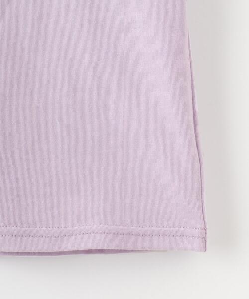 SHOO・LA・RUE（シューラルー）の「【すみっコぐらし】肩あき立体リボンTシャツ（Tシャツ/カットソー・キッズ・パープル/アイボリー・11/10/12）」の10枚目の写真