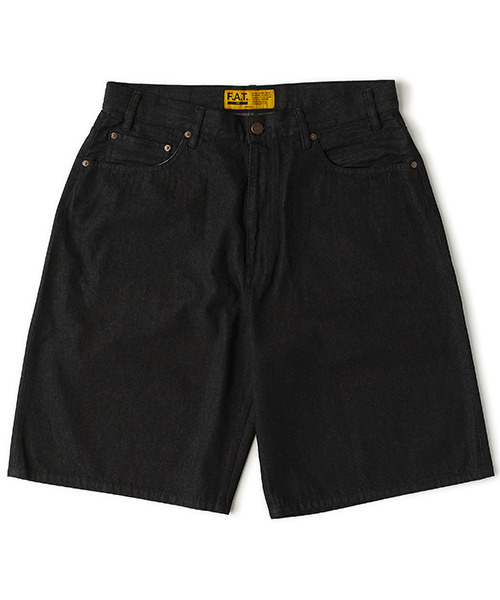 FAT 1/2 デニムビッグショーツ FAT(XLサイズ)日本製
