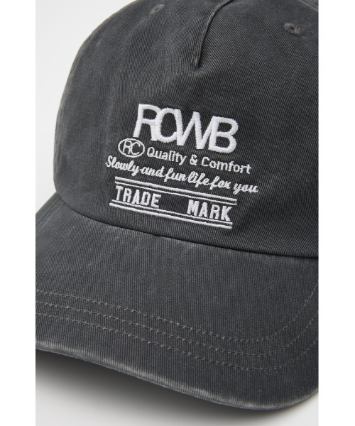 RODEO CROWNS WIDE BOWL(ロデオクラウンズワイドボウル)の「ピグメントロゴキャップ(キャップ・メンズ・チャコールグレー/バーガンディー/ネイビー・FREE)」の11枚目の写真