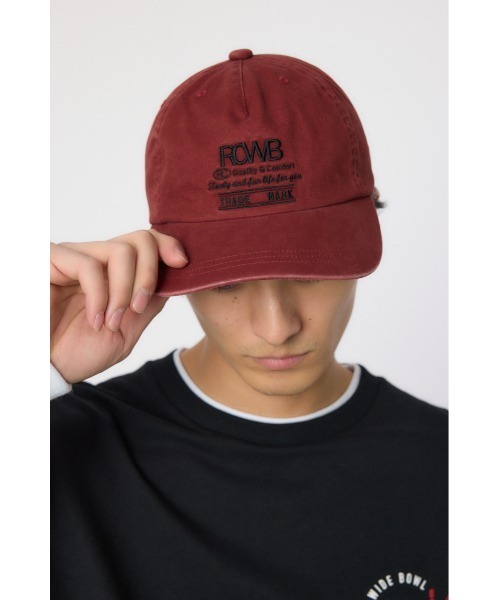 RODEO CROWNS WIDE BOWL(ロデオクラウンズワイドボウル)の「ピグメントロゴキャップ(キャップ・メンズ・チャコールグレー/バーガンディー/ネイビー・FREE)」の20枚目の写真