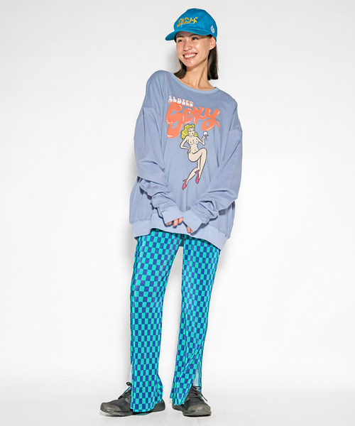 ALDIES(アールディーズ)の「S.HDK Pants / エス. エイチディーケーパンツ(その他パンツ・メンズ・ピンク/ターコイズブルー・MEDIUM/LARGE)」の8枚目の写真