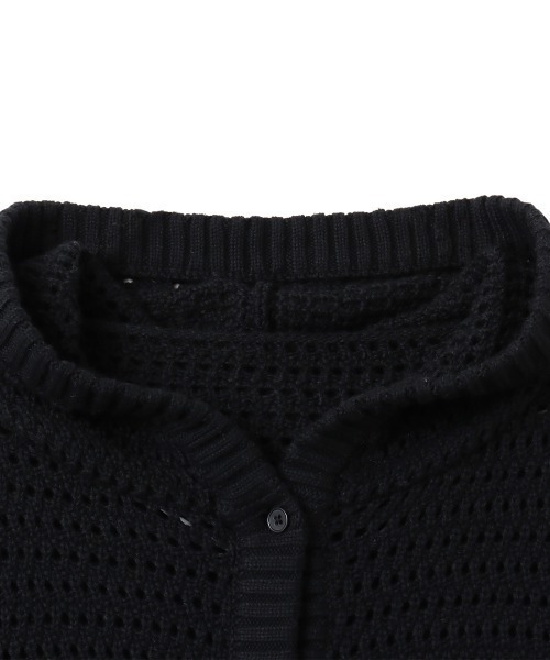 atmos pink（アトモスピンク）の「atmos pink Hoodie Knit Cardigan / アトモス ピンク フーディ ニット カーディガン（ニット/セーター・レディース・ピンク/アイボリー/ブラック・FREE）」の17枚目の写真