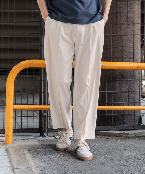 GLOBAL WORK(グローバルワーク)の「アーバンクリーンワイドパンツ/AIR/288520(その他パンツ・メンズ・ブラック/チャコールグレー/アイボリー・MEDIUM/LARGE/X-LARGE/SMALL)」の2枚目の写真