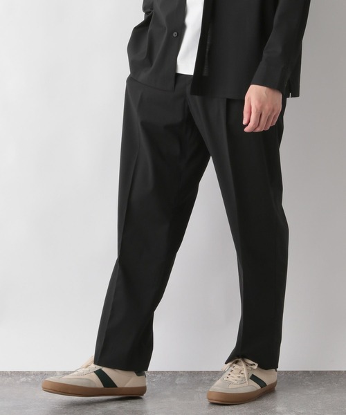 GLOBAL WORK(グローバルワーク)の「アーバンクリーンワイドパンツ/AIR/288520(その他パンツ・メンズ・ブラック/チャコールグレー/アイボリー・MEDIUM/LARGE/X-LARGE/SMALL)」の6枚目の写真