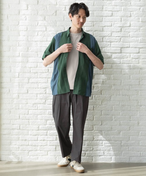 GLOBAL WORK(グローバルワーク)の「アーバンクリーンワイドパンツ/AIR/288520(その他パンツ・メンズ・ブラック/チャコールグレー/アイボリー・MEDIUM/LARGE/X-LARGE/SMALL)」の22枚目の写真