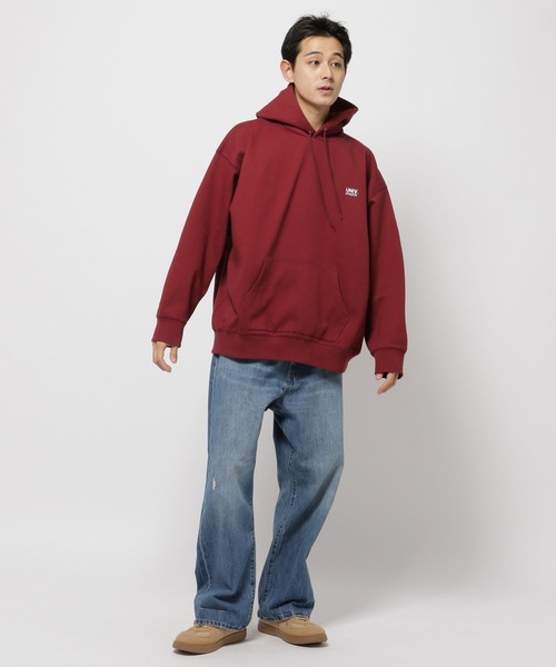 niko and...（ニコアンド）の「度詰めダンボールパーカー（パーカー・メンズ・グリーン/ボルドー/ブラック・LARGE/MEDIUM）」の22枚目の写真