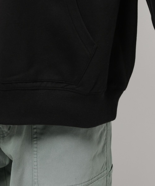 niko and...（ニコアンド）の「度詰めダンボールパーカー（パーカー・メンズ・グリーン/ボルドー/ブラック・LARGE/MEDIUM）」の9枚目の写真