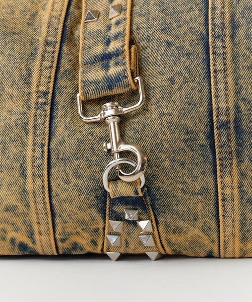 セール】Studs Design Denim Bag / スタッズデザインデニム