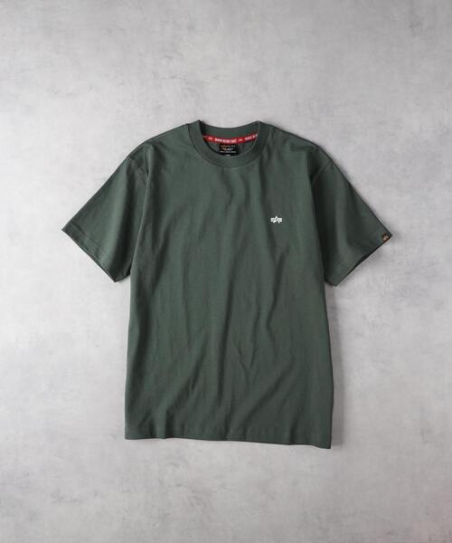 ALPHA_(アルファ)の「ALPHA(アルファ)バックプリントTシャツ(Tシャツ/カットソー・メンズ・ホワイト/ブラック/グリーン・M/XL/L)」の19枚目の写真