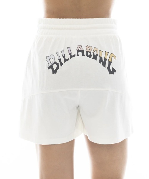 BILLABONG(ビラボン)の「BILLABONG レディース SUNSET ARCH SHORTS セットアップボトムス 【2025年春夏モデル】/ビラボンロゴバックプリントウォークショーツ(その他パンツ・レディース・ブラック/ホワイト/イエロー/ブルー系その他・LARGE/MEDIUM)」の1枚目の写真