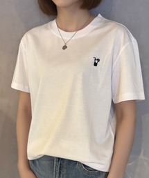 ワンポイントデザインTシャツ