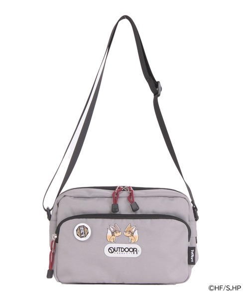 OUTDOOR グレー ショルダーバッグ OUTDOOR（アウトドア） カメラショルダーバッグ 05 ヘザーグレー