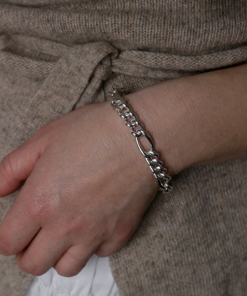 silver925】WideChainBracelet/ワイドチェーンブレスレット