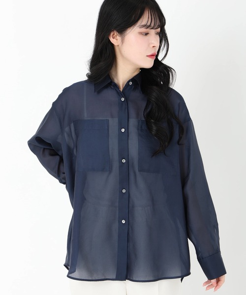 シアーシャツ（シャツ/ブラウス）｜STRAWBERRY-FIELDS（ストロベリー