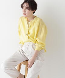 「human woman」 長袖ブラウス SMALL イエロー系その他 レディース 楽天市場】【SALE／20%OFF】◇160/1ラミーブラウス human woman