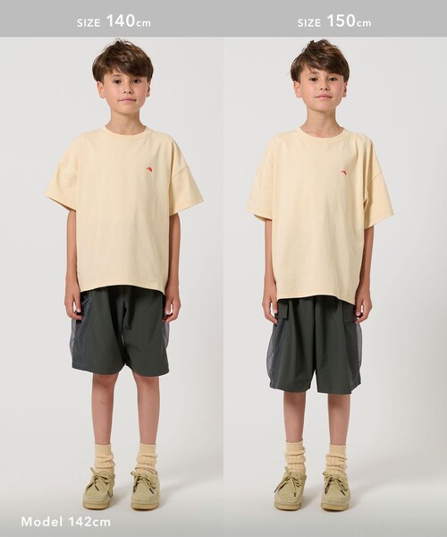 【関税込み】Blumarine グリーン プリントTシャツ セール】【別注】＜URBAMENT＞プリント Tシャツ / キッズ 140cm