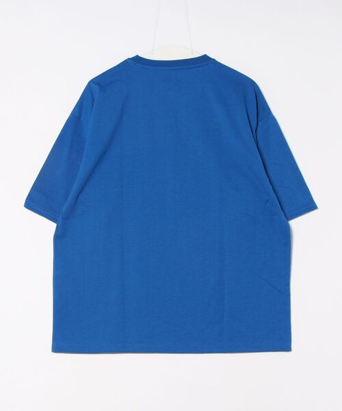 ZIP FIVE（ジップファイブ）の「レターロゴハングルTEE(M1)（Tシャツ/カットソー・メンズ・ホワイト/ブルー・MEDIUM/LARGE）」の3枚目の写真