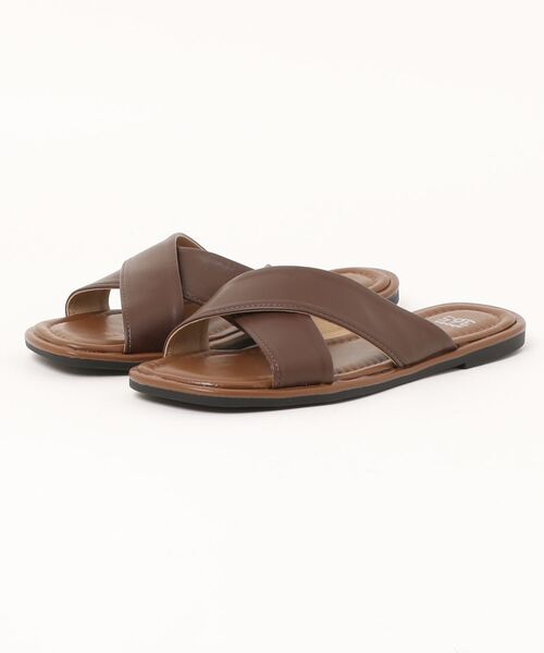 shoes365(シューズスリーシックスファイヴ)の「クロスストラップサンダル (SS)(サンダル・レディース・チョコ/ベージュ/ブラック/オフホワイト・22.5cm/23.5cm/23.0cm/24.0cm/25.0cm/24.5)」の12枚目の写真