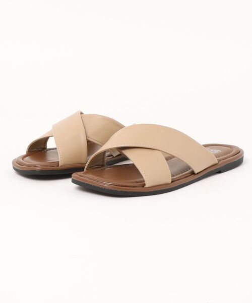 shoes365(シューズスリーシックスファイヴ)の「クロスストラップサンダル (SS)(サンダル・レディース・チョコ/ベージュ/ブラック/オフホワイト・22.5cm/23.5cm/23.0cm/24.0cm/25.0cm/24.5)」の13枚目の写真