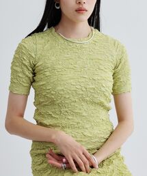 GALLEST | ふくれジャカードトップス(Tシャツ/カットソー)