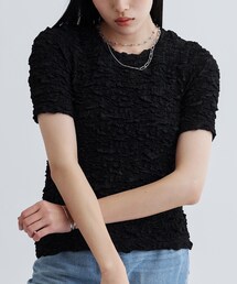 GALLEST | ふくれジャカードトップス(Tシャツ/カットソー)
