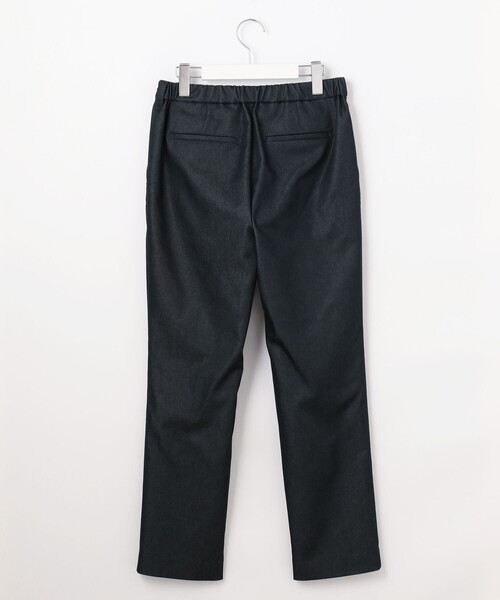 J.PRESS(ジェイプレス)の「【WEB限定・洗える】シャンブレーサテン テーパード パンツ(その他パンツ・レディース・ネイビー系/ベージュ系/ダルブルー系/黄土色系・T13/T15/T17)」の6枚目の写真