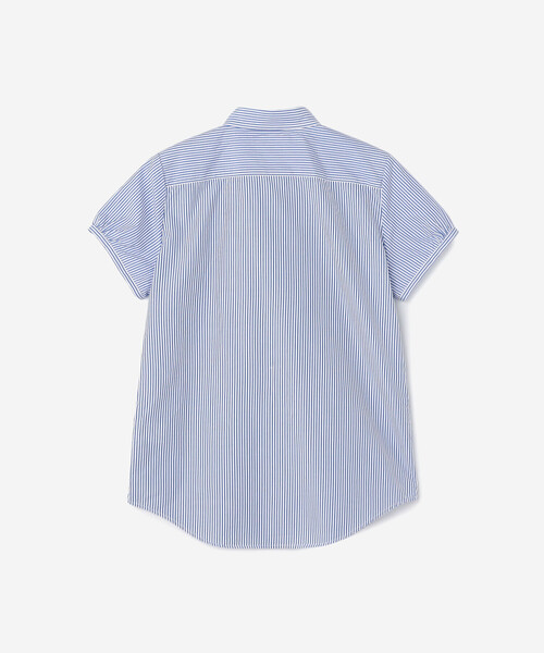 GYMPHLEX(ジムフレックス)の「Gymphlex | コットン フレンチスリーブシャツ STRIPE WOMEN(シャツ/ブラウス・レディース・ブルー系その他・12/14)」の7枚目の写真