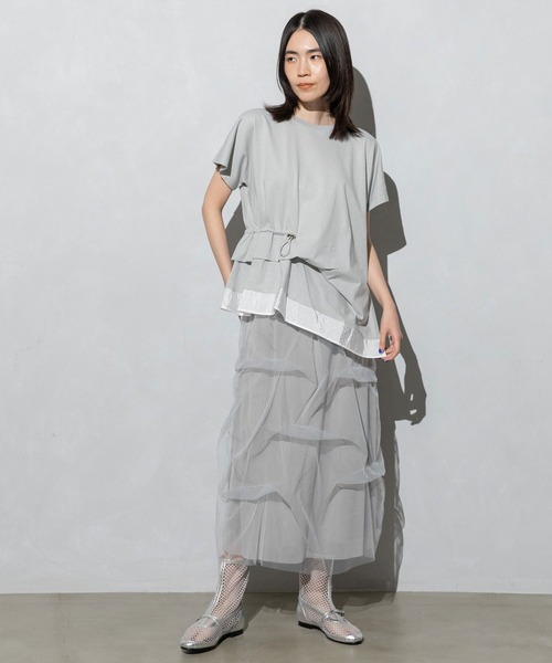 MARECHAL TERRE(マルシャルテル)の「チュールレイヤードスカート(スカート・レディース・ライトグレー/ブラック/ネイビー/グレー・MEDIUM)」の19枚目の写真