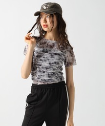 FOREVER 21 | 【2025SS】シアーシャーリングＴシャツ(Tシャツ/カットソー)