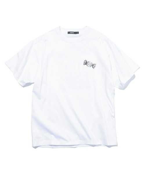 SILAS(サイラス)の「CANDY S/S TEE(Tシャツ/カットソー・メンズ・ホワイト/ブラック/アッシュ・M/L/XL)」の5枚目の写真