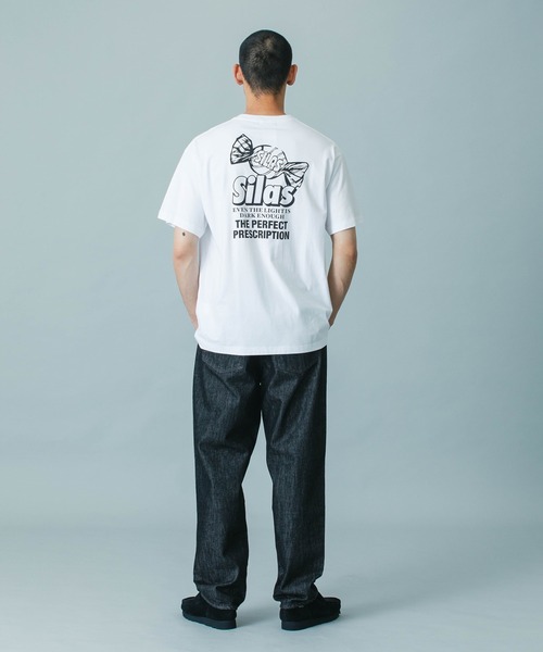 SILAS(サイラス)の「CANDY S/S TEE(Tシャツ/カットソー・メンズ・ホワイト/ブラック/アッシュ・M/L/XL)」の11枚目の写真