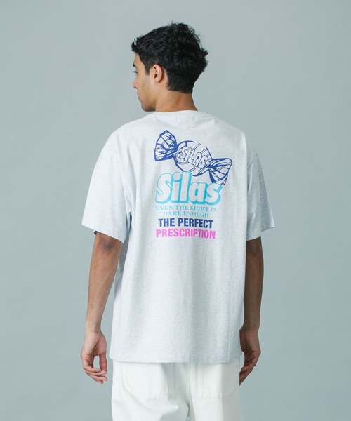 SILAS(サイラス)の「CANDY S/S TEE(Tシャツ/カットソー・メンズ・ホワイト/ブラック/アッシュ・M/L/XL)」の12枚目の写真
