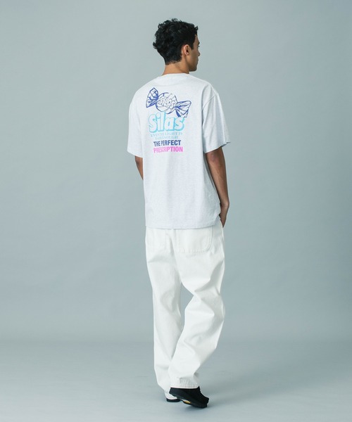 SILAS(サイラス)の「CANDY S/S TEE(Tシャツ/カットソー・メンズ・ホワイト/ブラック/アッシュ・M/L/XL)」の14枚目の写真