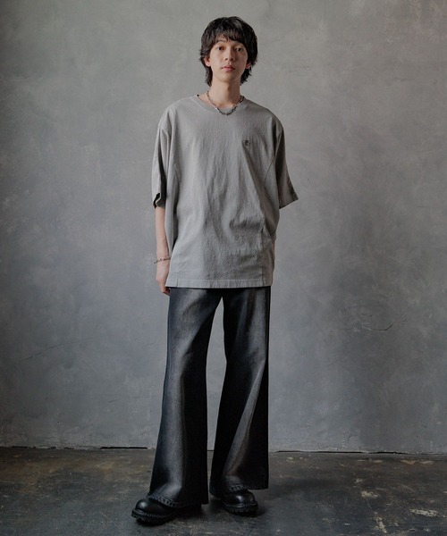 HARE ブリーチデニムパンツ ブラック SMALL 楽天市場】【SALE／30%OFF】(M)ブリーチデニムパンツ HARE ハレ