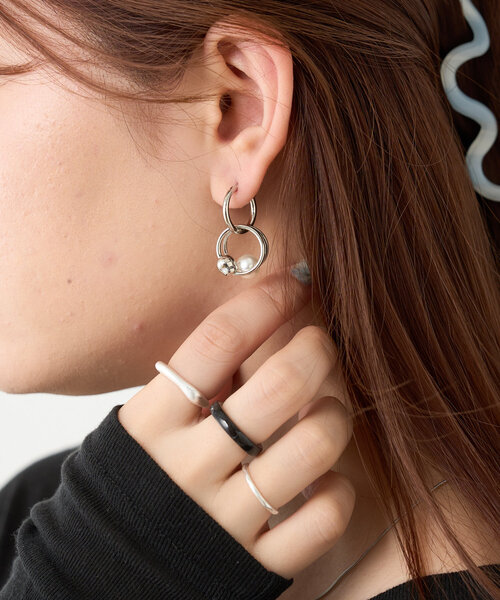 BIRTHDAY BAR（バースデイバー）の「3pcsカラーリングセット（リング・レディース・ベージュ/ミント/ブラック・0）」の8枚目の写真