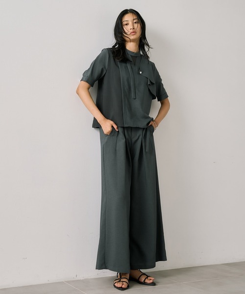 セール】【残りわずか！】ACETATEボウタイブラウス｜オフィス