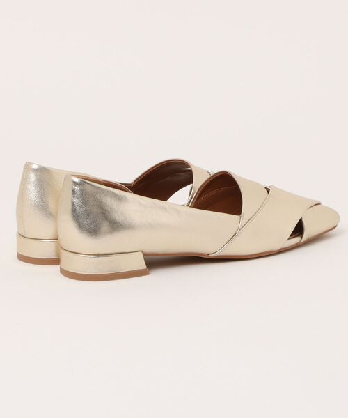 Scrap Book（スクラップブック）の「【Scrap Book】オープントゥパンプス（パンプス・レディース・ゴールド/ベージュ・38/37/36）」の3枚目の写真