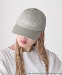 forksy.（フォルクシー）の「【forksy.】【THE SATURDAY EVENING POST】別注 ロゴ刺繍エンブロイダリーキャップ（キャップ）」