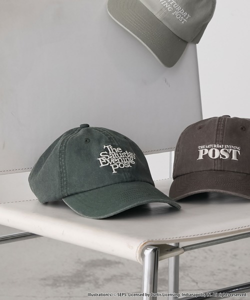 forksy.】【THE SATURDAY EVENING POST】別注 ロゴ刺繍エンブロイ
