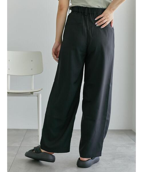 ehka sopo（エヘカソポ）の「カーブスラックス（スラックス・レディース・ブラック/グレー/ベージュ・F）」の11枚目の写真