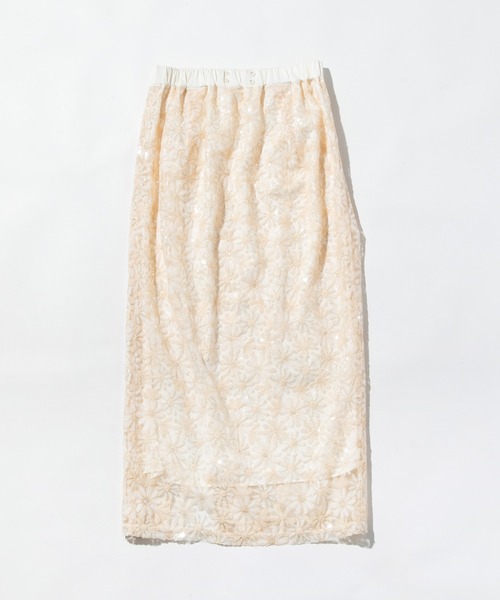 WCJ（ダブルシージェイ）の「レーススカート（スカート・レディース・ブルー/アイボリー・FREE）」の19枚目の写真