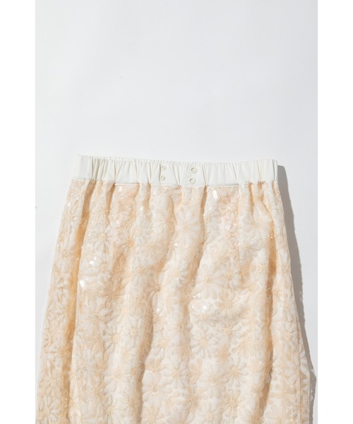 WCJ（ダブルシージェイ）の「レーススカート（スカート・レディース・ブルー/アイボリー・FREE）」の20枚目の写真