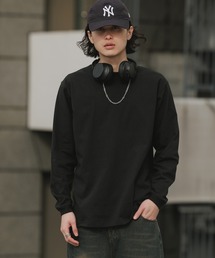 CROSS & STITCH（クロスステッチ）の「CROSS&STITCH クロスアンドステッチ 6.2oz マックスウェイト ロングスリーブTシャツ 長袖 ユニセックス(リブ有り) ロンT カットソー 秋 秋服 冬服 2026年秋冬（Tシャツ/カットソー）」