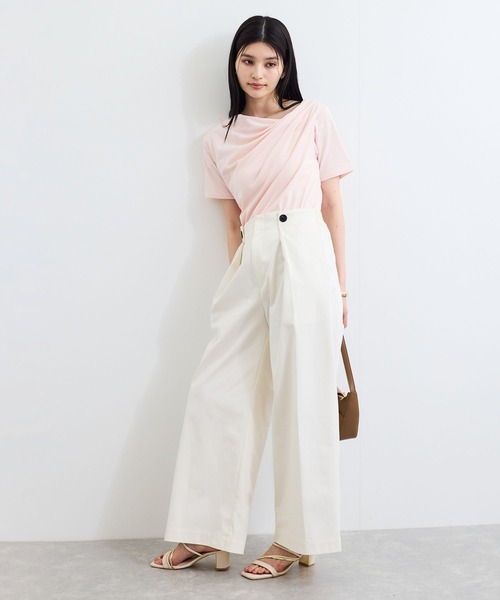 VIS(ビス)の「【洗える】マリンデザインバギーパンツ(その他パンツ・レディース・オフホワイト/ベージュ系その他・S/M)」の8枚目の写真