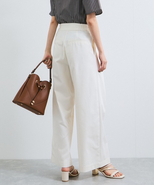 VIS(ビス)の「【洗える】マリンデザインバギーパンツ(その他パンツ・レディース・オフホワイト/ベージュ系その他・S/M)」の21枚目の写真