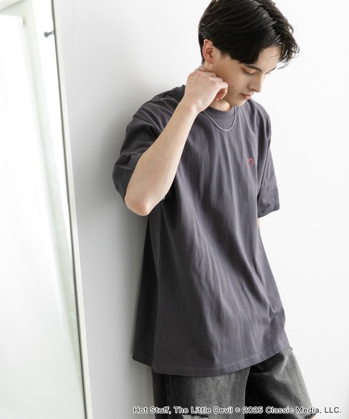 SENSE OF PLACE by URBAN RESEARCH(センスオブプレイスバイアーバンリサーチ)の「『別注』HOT STUFF×SENSE OF PLACE プリントTシャツ A(Tシャツ/カットソー・メンズ・イエロー/ホワイト/チャコールグレー・MEDIUM/LARGE)」の22枚目の写真