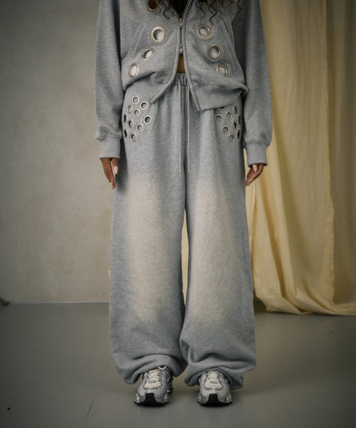 FTW（エフティダブリュー）の「EYELET LOOSE SWEAT PANTS（スウェット